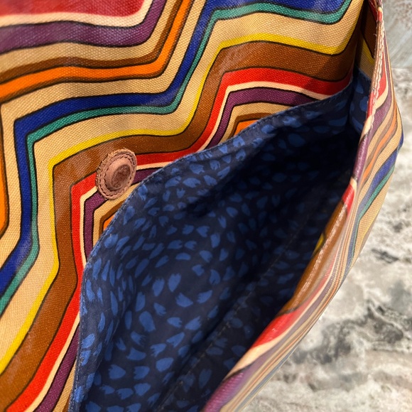 FOSSIL Women’s Tote Bag Multicolor BOHO - Picture 6 of 8